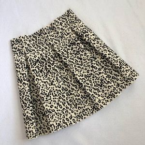 Revolve Endless Rose Black & White Structured Safari Skirt